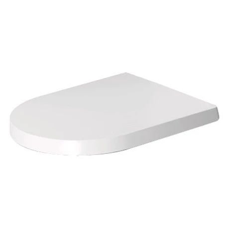 Duravit ME by Stark Standard Toilet Seat - White Satin Matt - 0020012600 3 Duravit ME by Stark Standard Toilet Seat - White Satin Matt - 0020012600