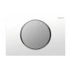 Geberit Sigma 10 White + Matt Chrome Flush Plate for UP320/UP720 Cistern - 115.758.KL.5 -Jeme Shop 115.758.KL .5 460