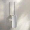 Keuco Moll Wall Mounted Toilet Brush & Holder - White -Jeme Shop 12764010100 P
