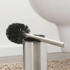 Tiger Colar Toilet Brush & Holder - Polished Stainless Steel -Jeme Shop 1314830346 D1 460