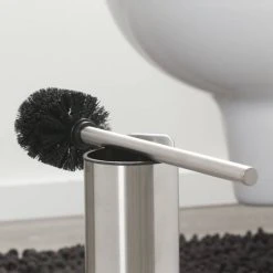 Tiger Colar Toilet Brush & Holder - Brushed Stainless Steel 12 Tiger Colar Toilet Brush & Holder - Brushed Stainless Steel -Jeme Shop 1314830946 D1 460