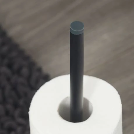 Tiger Urban Freestanding Spare Toilet Roll Holder - Black 6 Tiger Urban Freestanding Spare Toilet Roll Holder - Black - Image 4