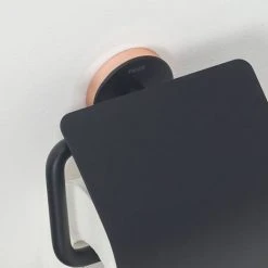 Tiger Urban Toilet Roll Holder with Cover - Black -Jeme Shop 1316630746 D4 460