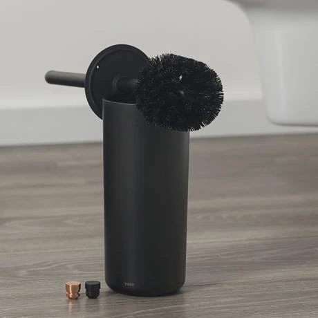 Tiger Urban Freestanding Toilet Brush & Holder - Black 6 Tiger Urban Freestanding Toilet Brush & Holder - Black - Image 4