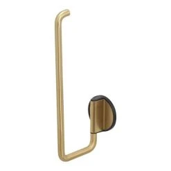 Tiger Tune Spare Toilet Roll Holder - Brushed Brass/Black -Jeme Shop 1325435646 D1 460