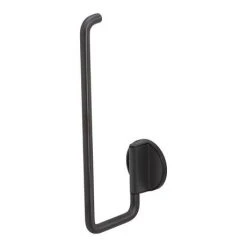 Tiger Tune Spare Toilet Roll Holder - Brushed Black Metal/Black -Jeme Shop 1325438946 D1 460