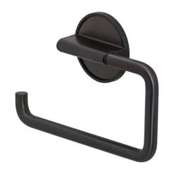 Tiger Tune Toilet Roll Holder - Brushed Black Metal/Black -Jeme Shop 1326538946 D1 460