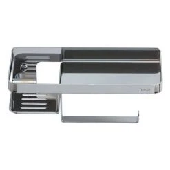 Tiger Caddy Toilet Roll Holder with Shelf - Chrome -Jeme Shop 1401430346 D4 460