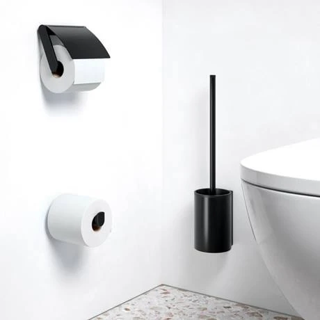 Keuco Plan Spare Toilet Roll Holder - Black 4 Keuco Plan Spare Toilet Roll Holder - Black - Image 2