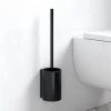 Keuco Plan Wall Mounted Toilet Brush & Holder - Black -Jeme Shop 14972370200 P