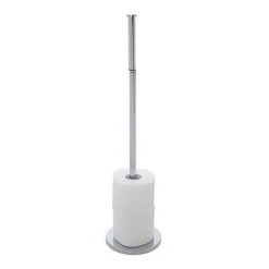 Wenko 2-in-1 Stainless Steel Freestanding Toilet Paper Holder - 19637100 -Jeme Shop 19637100 D2 460