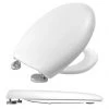 Bemis - 2006ST Toilet Seat with Stainless Steel Hinges - 2006ST000 -Jeme Shop 2006ST000 p