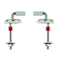 Wirquin Flamenco Lock+ Toilet Seat with Stainless Steel Hinges -Jeme Shop 20120363 D2 460