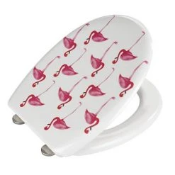 Wenko Flamingo Soft Close Toilet Seat - 22406100 -Jeme Shop 22406100 D2 460