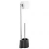 Wenko Avola Black Extra Heavy Freestanding Toilet Brush & Roll Holder - 22991100 2 Wenko Avola Black Extra Heavy Freestanding Toilet Brush & Roll Holder - 22991100 -Jeme Shop 22991100 p