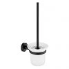 JTP Vos Matt Black Toilet Brush & Holder 1 JTP Vos Matt Black Toilet Brush & Holder -Jeme Shop 28165MB P