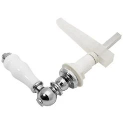 Traditional Ceramic Cistern Lever Handle - 345617 -Jeme Shop 345617 d1 375