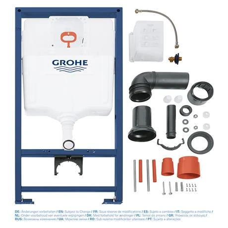Grohe Rapid SL 1.13m Support Frame for Wall Hung WC - 38528001 8 Grohe Rapid SL 1.13m Support Frame for Wall Hung WC - 38528001 - Image 6