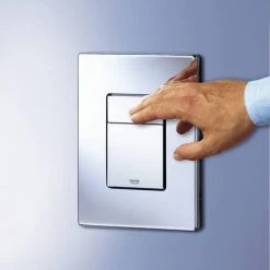 Grohe Skate Cosmopolitan WC Wall Flush Plate - 38732000 -Jeme Shop 38732000 D2 460