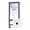 Grohe Rapid SL Fresh 1.13m 4 in 1 Set Low Noise Support Frame for Wall Hung WC - 38827000
