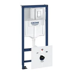 Grohe Rapid SL Fresh 1.13m 4 in 1 Set Low Noise Support Frame for Wall Hung WC - 38827000