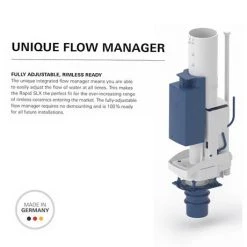 Grohe Rapid SLX 1.13m 3-in-1 Set Support Frame for Rimless WC & Sensia - 39603000 -Jeme Shop 39603000 D3 460