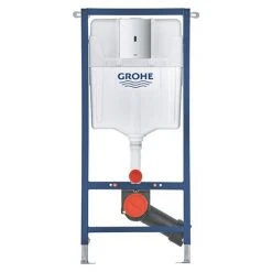 Grohe Solido 3 in 1 Set Support Frame for Wall Hung WC with Tectron Bau E - 39883000 -Jeme Shop 39883000 D2 460