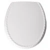 Bemis - 5023AR Rope Design Toilet Seat - White - 5023AR000 2 Bemis - 5023AR Rope Design Toilet Seat - White - 5023AR000 -Jeme Shop 5023AR000 l 460