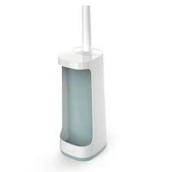 Joseph Joseph Flex Plus Smart Toilet Brush & Holder with Storage Caddy - White/Blue - 70507 -Jeme Shop 70507 D2 460