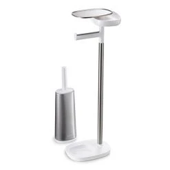 Joseph Joseph EasyStore Plus Freestanding Toilet Paper Holder with Flex Steel Toilet Brush - 70519 -Jeme Shop 70519 D5 460