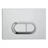 VitrA Loop O Mechanical Flush Plate - Chrome - 740-0580
