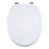 Aqualona White Wooden MDF Toilet Seat - 77573 2 Aqualona White Wooden MDF Toilet Seat - 77573 -Jeme Shop 77573 P
