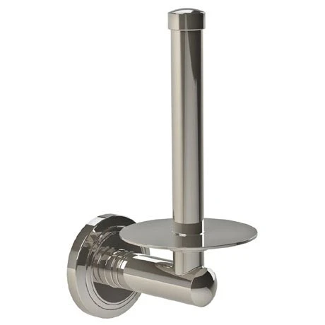 Miller Oslo Polished Nickel Spare Toilet Roll Holder - 8019MN 3 Miller Oslo Polished Nickel Spare Toilet Roll Holder - 8019MN