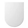 Euroshowers ONE Seat Short D-Shape Soft Close Toilet Seat - White - 88210 -Jeme Shop 80210 n p