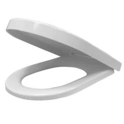 Euroshowers ONE Seat Long Elongated D-Shape Soft Close Toilet Seat - White - 88310 11 Euroshowers ONE Seat Long Elongated D-Shape Soft Close Toilet Seat - White - 88310 -Jeme Shop 80410 n d2 375