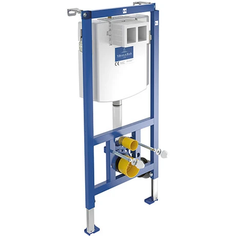 Villeroy and Boch ViConnect 1120mm Toilet Support Frame with Dual Flush Cistern - 92092900 3 Villeroy and Boch ViConnect 1120mm Toilet Support Frame with Dual Flush Cistern - 92092900