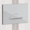 Villeroy and Boch ViConnect Chrome Dual Flush Plate - 92218061 -Jeme Shop 92218061 P
