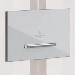 Villeroy and Boch ViConnect Chrome Dual Flush Plate - 92218061