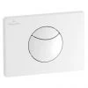 Villeroy and Boch ViConnect White Dual Flush Plate - 92248568 1 Villeroy and Boch ViConnect White Dual Flush Plate - 92248568 -Jeme Shop 92248568 P