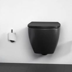 Ideal Standard Silk Black IOM Spare Toilet Roll Holder -Jeme Shop A9132XG D2 460