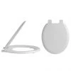Alaska Traditional Toilet Seat with Plastic Hinges - AL33 -Jeme Shop AL33 p