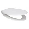 Arezzo Matt White Soft Close Toilet Seat -Jeme Shop AZ WHT TS p
