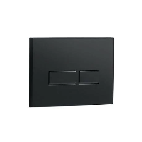 Arezzo Compact Concealed Cistern with Matt Black Flush Plate - Square Buttons 4 Arezzo Compact Concealed Cistern with Matt Black Flush Plate - Square Buttons - Image 2