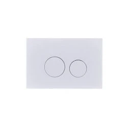 Arezzo Compact Concealed Cistern with White Flush Plate - Round Buttons 8 Arezzo Compact Concealed Cistern with White Flush Plate - Round Buttons -Jeme Shop AZCCWHIR n d1 460