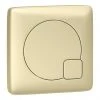 Arezzo Modern Brushed Brass Square Flush Plate - 70 x 70mm -Jeme Shop AZSQBB n p