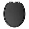 Heritage - Soft Close Toilet Seat - Various Colour Options -Jeme Shop BLK101S P