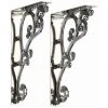 Burlington Chrome Ornate Medium Brackets - T32CHR