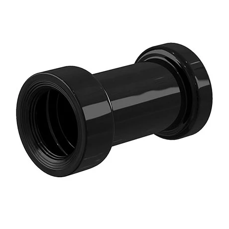 Burlington Jet Black Ceramic Straight Pan Connector - C29-JET 3 Burlington Jet Black Ceramic Straight Pan Connector - C29-JET