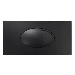 Cruze Large Push Button Plate Matt Black -Jeme Shop CBKPB01 d1 460