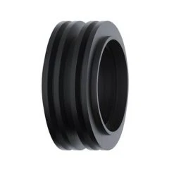 Cruze Dual Flush Concealed WC Cistern incl. Large Matt Black Push Button Plate -Jeme Shop CCPB01 FAC001 n d3 460